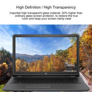 Pellicola protettiva in vetro temperato HD per schermo portatile per PC notebook HP 255 G6 (ENERGY STAR) da 15,6 pollici, For HP 255 G6 Notebook PC (ENERGY STAR) 15.6 inch