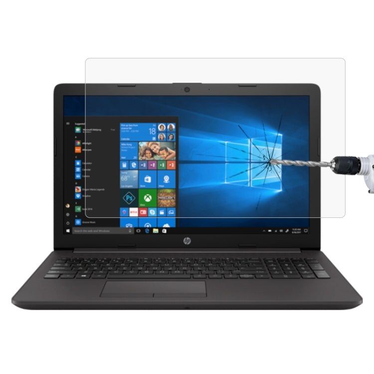 Pellicola protettiva in vetro temperato HD per schermo portatile per PC notebook HP 255 G7 da 15,6 pollici, For HP 255 G7 Notebook PC 15.6 inch