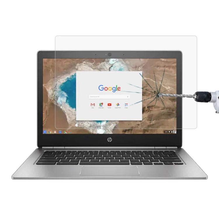 Pellicola protettiva in vetro temperato HD per schermo portatile per HP Chromebook 13 G1 (ENERGY STAR) 13,3 pollici, For HP Chromebook 13 G1 (ENERGY STAR) 13.3 inch