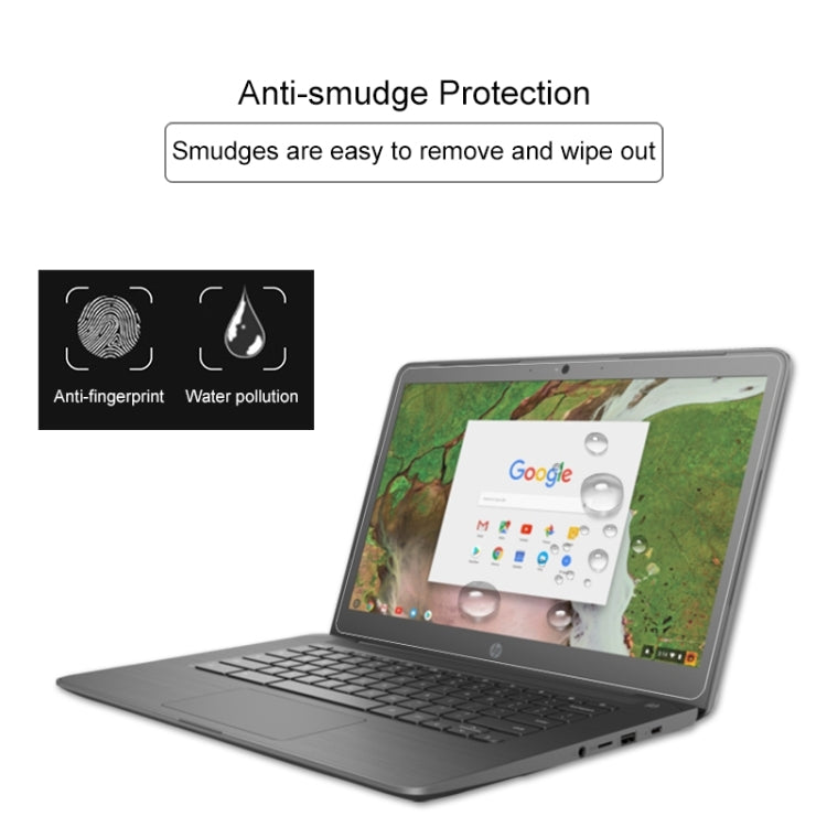 Pellicola protettiva in vetro temperato HD per schermo portatile per HP Chromebook 14 G5 14 pollici, For HP Chromebook 14 G5 14 inch