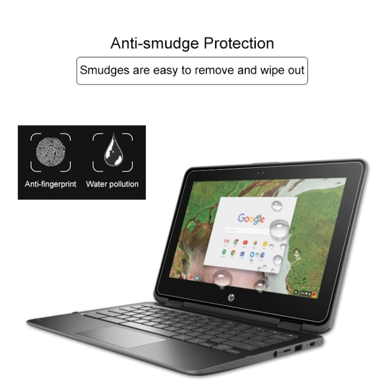 Pellicola protettiva in vetro temperato HD per schermo portatile per HP Chromebook x360 11 G1 EE 11,6 pollici, For HP Chromebook x360 11 G1 EE 11.6 inch