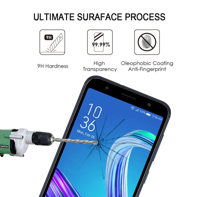 Pellicola in vetro temperato a schermo intero con colla completa per Asus Zenfone Max (M1) ZB555KL, For Asus Zenfone Max (M1) ZB555KL