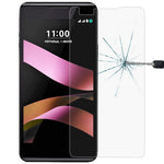 Pellicola in vetro temperato 9H 2.5D da 0,26 mm per LG X Style, For LG X Style (1 PC)