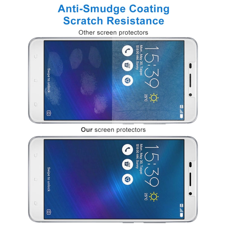 Pellicola in vetro temperato 0,26 mm 9H 2,5D per Asus Zenfone 3 Laser ZC551KL, For Zenfone 3 Laser ZC551KL(1 PC)