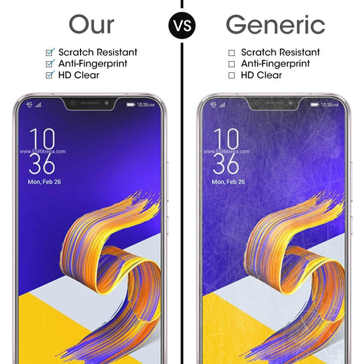 Pellicola in vetro temperato 0,26 mm 9H 2,5D per Asus Zenfone 5z ZS620KL, For Zenfone 5z ZS620KL(1 PC)