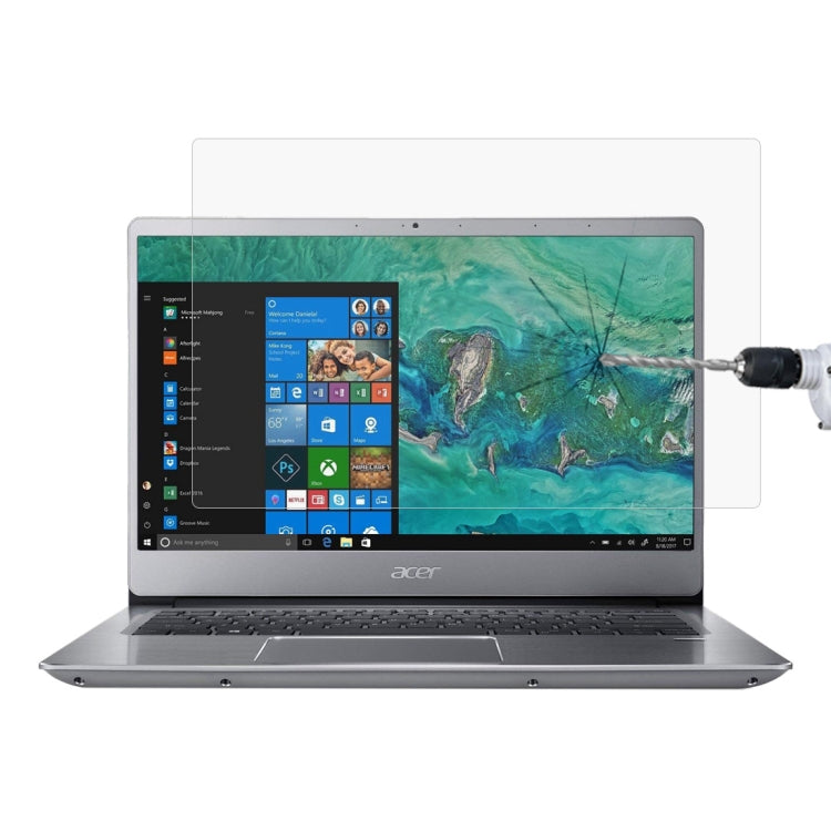 Pellicola protettiva in vetro temperato HD per schermo portatile per laptop Acer Swift 3 - SF314-54-524Y 14 pollici, For Acer Swift 3 Laptop - SF314-54-524Y 14 inch