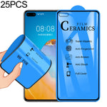 25 pezzi per Huawei P40 2.5D Pellicola in ceramica con colla completa e copertura completa, For Huawei P40 (25 PCS)