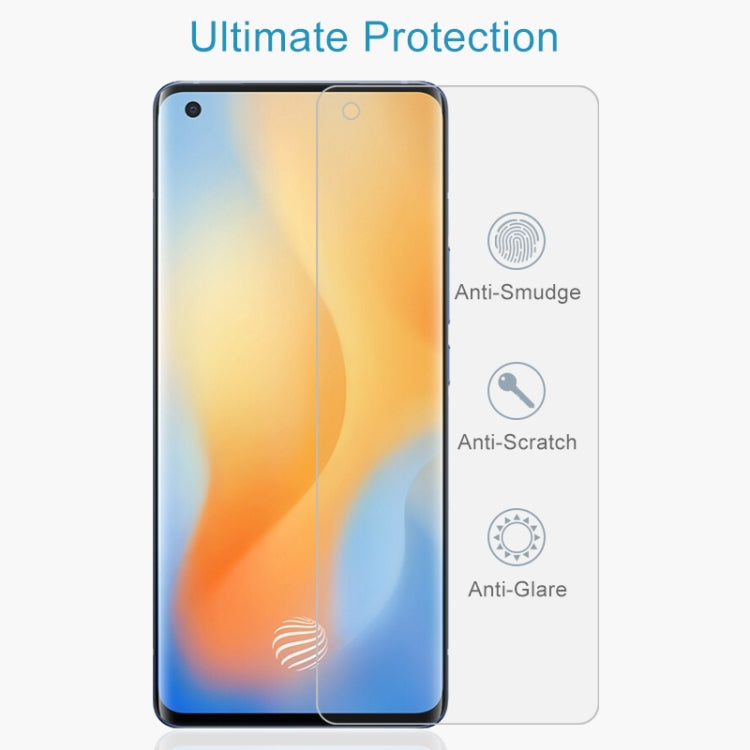 Per Vivo X50 Pro 0.26mm 9H 2.5D Pellicola per schermo in vetro temperato antideflagrante, For Vivo X50 (1 PC)