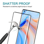 Per OPPO Reno4 Pro Pellicola in vetro temperato a schermo intero con bordo curvo 3D, For OPPO Reno4 Pro