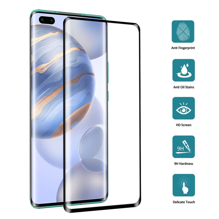 Per Huawei Honor 30 Pro / 30 Pro+ Pellicola in vetro temperato a schermo intero con bordo curvo 3D, For Huawei Honor 30 Pro / 30 Pro+