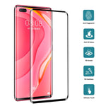 Per Huawei Nova 7 Pro Pellicola in vetro temperato a schermo intero con bordo curvo 3D, For Huawei Nova 7 Pro