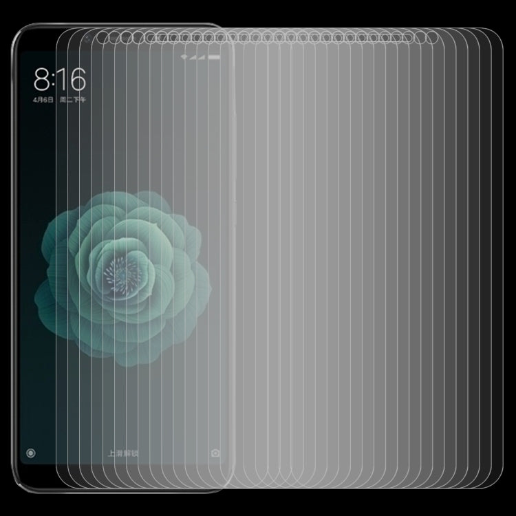 Pellicola in vetro temperato per Xiaomi Mi 6X e A2 50 pezzi