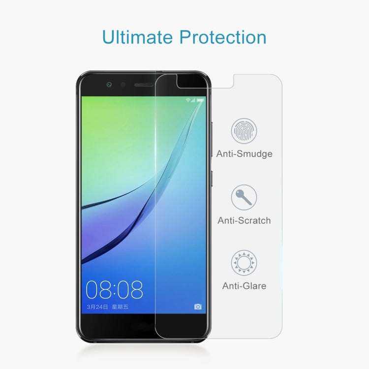 Pellicola in vetro temperato da 0,26 mm 9H 2.5D per Huawei nova Lite, For nova Lite (1 PC)