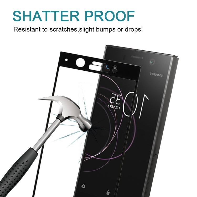 Per Sony Xperia XZ1 Compact 0,26 mm 9H Durezza superficiale 3D Proteggi schermo in vetro temperato a schermo intero, Sony Xperia XZ1 Compact, For Xperia XZ1 Compact