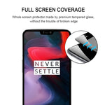 Pellicola in vetro temperato 9H 2.5D da 0,33 mm per OnePlus 6, For OnePlus 6