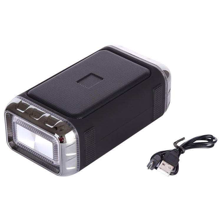 Altoparlante wireless portatile LN-22 DC 5V con chiamate in vivavoce e doppia luce LED colorata, supporto USB e scheda TF e Aux da 3,5 mm, LN-22