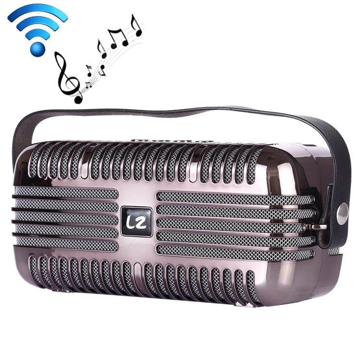 Altoparlante wireless portatile LZ E27 DC 5V con chiamate in vivavoce, supporto USB e scheda TF e Aux da 3,5 mm, E27