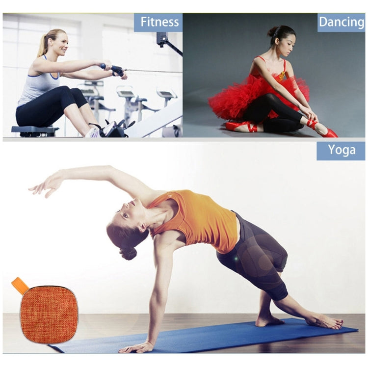 Altoparlante stereo Bluetooth portatile X25 dal design in tessuto con microfono integrato, supporto chiamate in vivavoce, scheda TF e ingresso AUX, distanza Bluetooth: 10 m