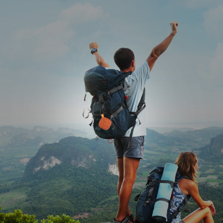 Altoparlante stereo Bluetooth portatile X25 dal design in tessuto con microfono integrato, supporto chiamate in vivavoce, scheda TF e ingresso AUX, distanza Bluetooth: 10 m