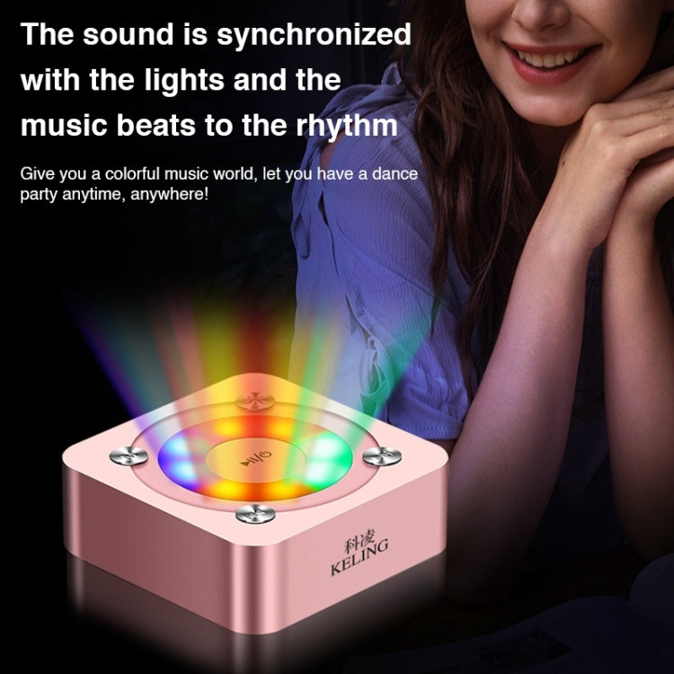Altoparlante stereo Bluetooth portatile A9 con microfono e luce integrati, supporta chiamate in vivavoce, scheda TF e ingresso AUX, distanza Bluetooth: 10 m, with Light(Gold), with Light(Black), with Light(Rose Gold)