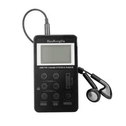 Mini ricevitore radio portatile AM/FM con schermo LCD