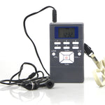 Ricevitore radio FM portatile con display LCD e jack auricolari