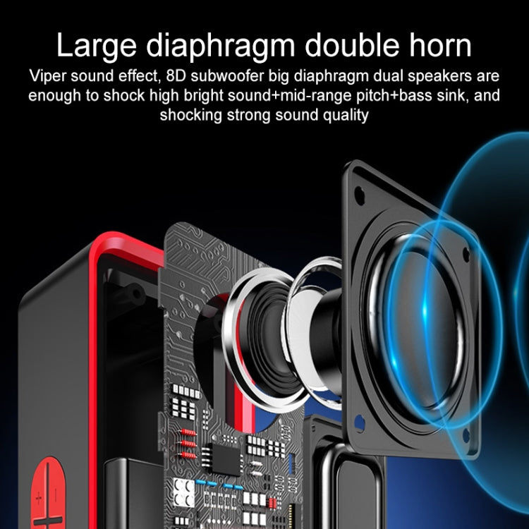 Supporta chiamate in vivavoce, scheda TF, disco U, audio AUX e funzione FM, SC211