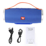 Altoparlante Bluetooth portatile TG109 con microfono