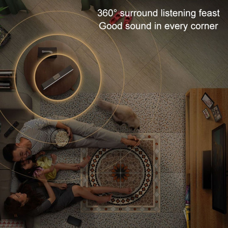 LEERFEI E91 Radio multimediale a doppio altoparlante da 10 W a forma di barra lunga Audio Bluetooth, supporto scheda TF/disco U/AUX da 3,5 mm, supporto scheda TF/disco U/AUX da 3,5 mm