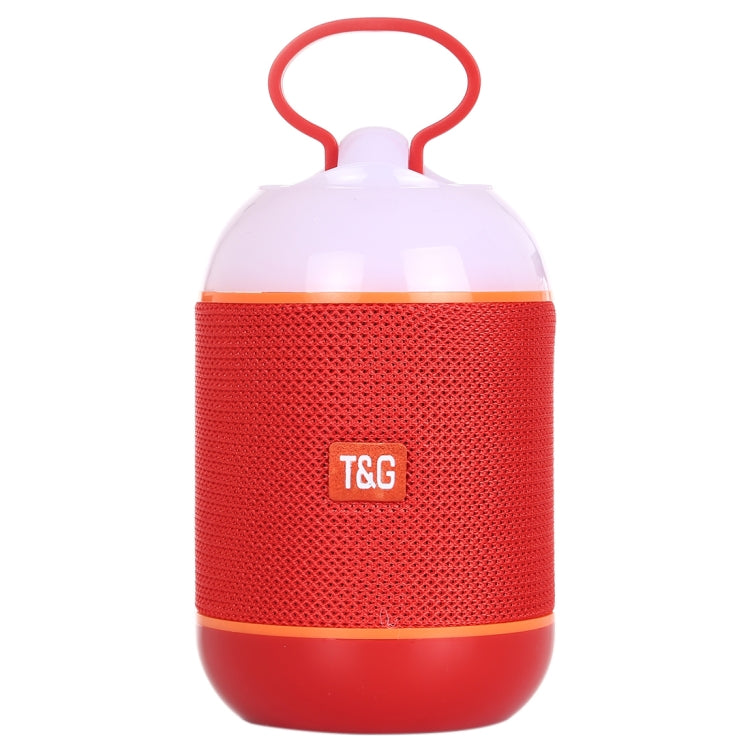 T&G TG605 Altoparlante stereo portatile wireless Bluetooth V5.0, microfono incorporato, supporto chiamate in vivavoce, scheda TF e disco U, audio AUX e FM (blu), TG605