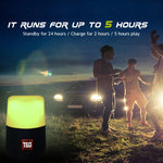 Altoparlante Bluetooth portatile T&G TG168 con FM e LED