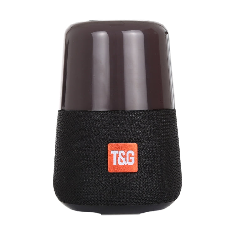 T&G TG168 Altoparlante stereo portatile wireless Bluetooth V5.0 con maniglia, microfono integrato, supporto luce LED lampeggiante e scheda TF e disco U, ingresso AUX e FM, TG168