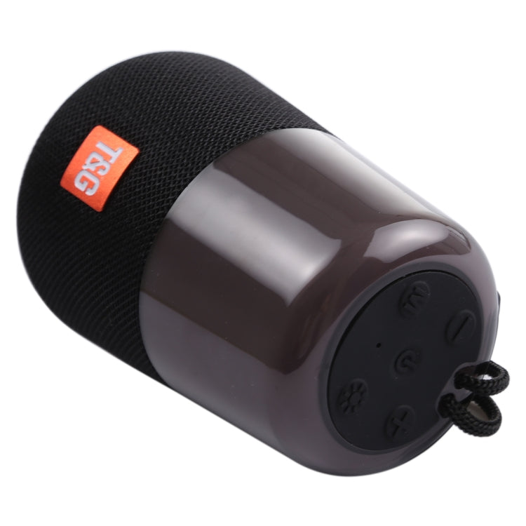 T&G TG168 Altoparlante stereo portatile wireless Bluetooth V5.0 con maniglia, microfono integrato, supporto luce LED lampeggiante e scheda TF e disco U, ingresso AUX e FM, TG168