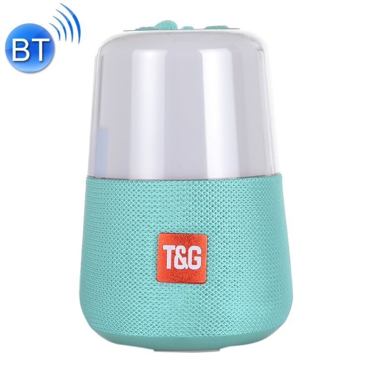 T&G TG168 Altoparlante stereo portatile wireless Bluetooth V5.0 con maniglia, microfono integrato, supporto luce LED lampeggiante e scheda TF e disco U, ingresso AUX e FM, TG168