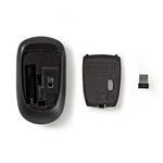 Mouse Wireless 3 pulsanti 1600 DPI Blu 5412810302215 541281030221 MSWS500BU ND9140