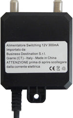 Alimentatore antenna TV 12V 300mA 8053323552017 MT210