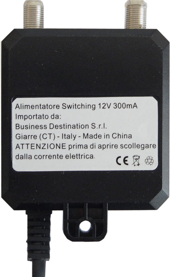 Alimentatore antenna TV 12V 300mA 8053323552017 MT210