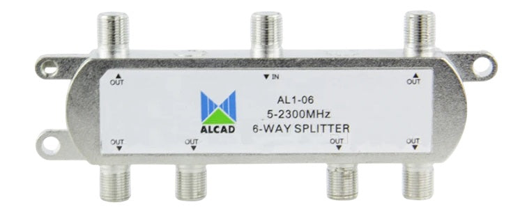 Splitter 6 uscite 5-2300mHz Alcad AL1-06 MT340