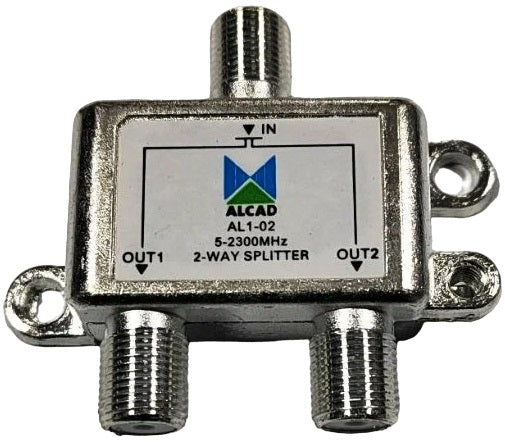 Splitter coassiale 2 uscite 5-2300mHz Alcad AL1-02