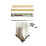 Kit accessori plettro Kalimba 2 pezzi 17 toni