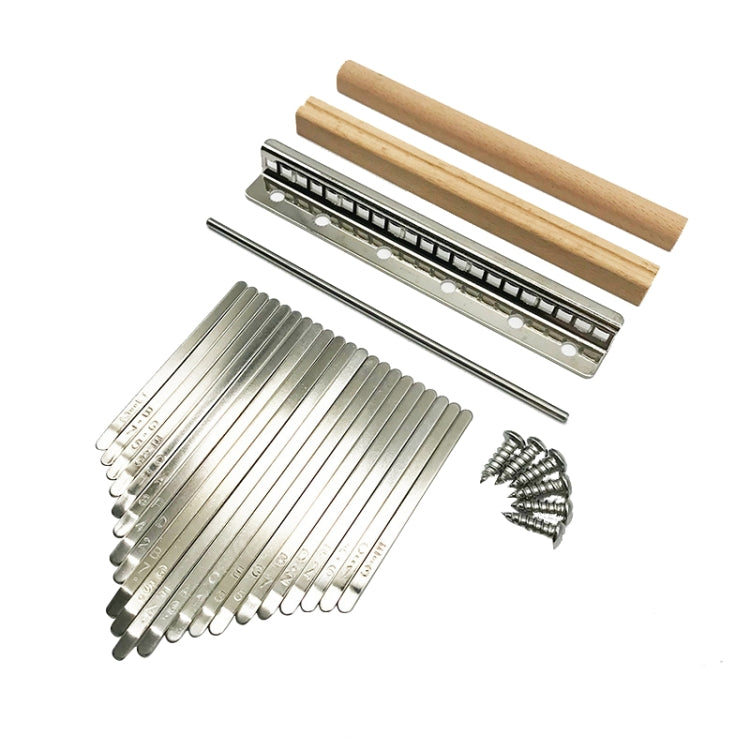 Kit di accessori per plettri Kalimba a 21 toni per pollice, 21 Tone