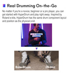 Kit di batteria virtuale somatosensoriale Hyperdrum Strumento musicale portatile intelligente, Hyperdrum Somatosensory Virtual Drum