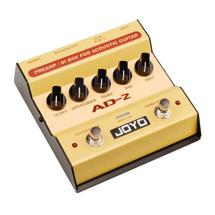 JOYO AD-2 Preamplificatore da pavimento per chitarra acustica DI