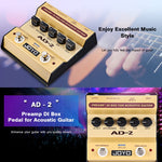JOYO AD-2 Preamplificatore da pavimento per chitarra acustica