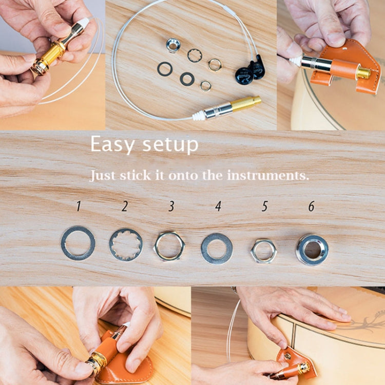 Pickup esterno piezoelettrico JOYO GGP-03 per strumenti acustici