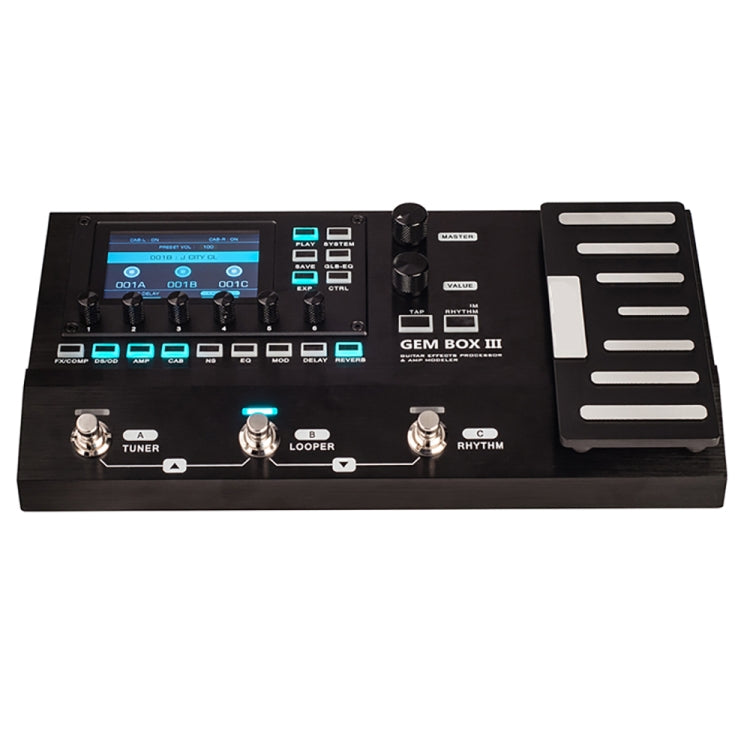 JOYO GEM-BOX3 Effetti per chitarra con drum machine