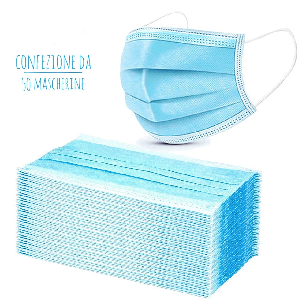 Mascherina Chirurgica - Confezione da 50 pezzi 5902983610380