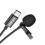 Microfono a cravatta per cellulari e tablet connettore USB Type C N075
