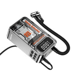 Compressore d'aria portatile per auto 12V pressione massima 10 bar N085
