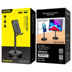 Supporto da tavolo per smartphone e tablet nero N100